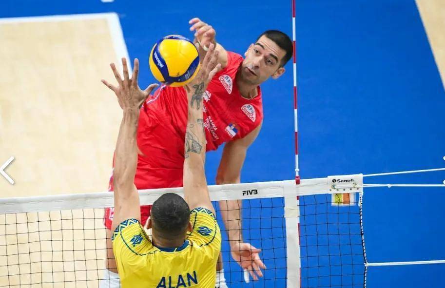 包含塞尔维亚男篮轻取巴西男篮，乔治爆发神勇的词条